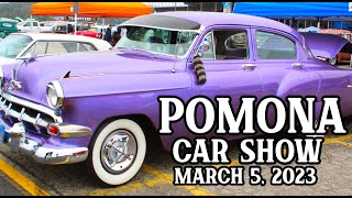 Pomona Swap Meet and Classic Car Show. CAR WALKTHROUGH at Pomona, CA. March 5, 2023.