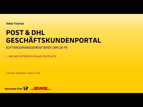 Auftragsanlage Internationale Produkte