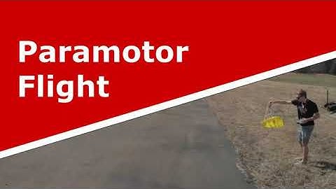RC Paramotor Demo Spring 2021 Flight Test