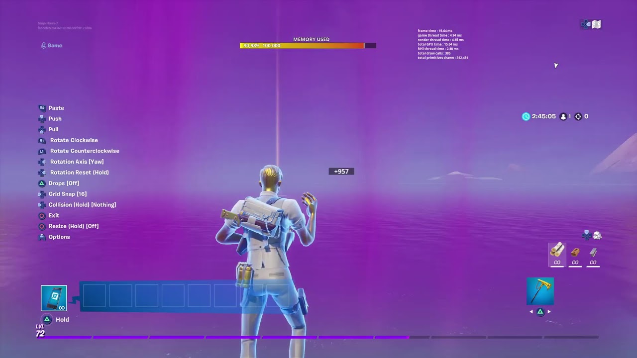Fortnite Midas Room in Creative live