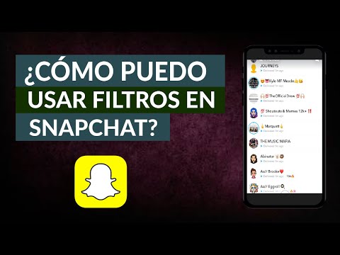 Cómo Puedo Poner o Usar Filtros en Snapchat