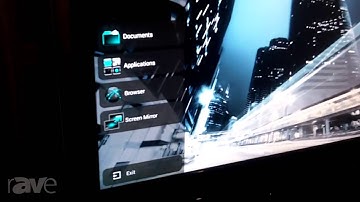 E4 AV Tour: AMX Showcases the Enzo, a Content-Sharing Solution and Room PC Replacement