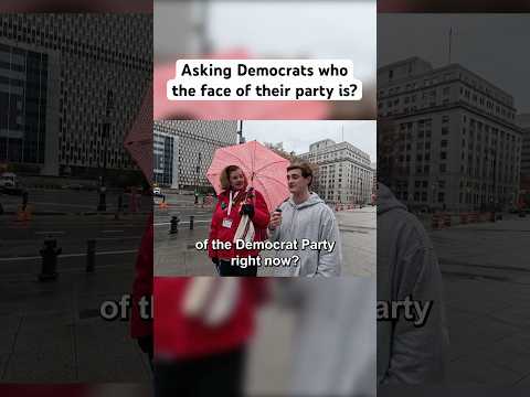 Asking Democrats who their leader is? 👀