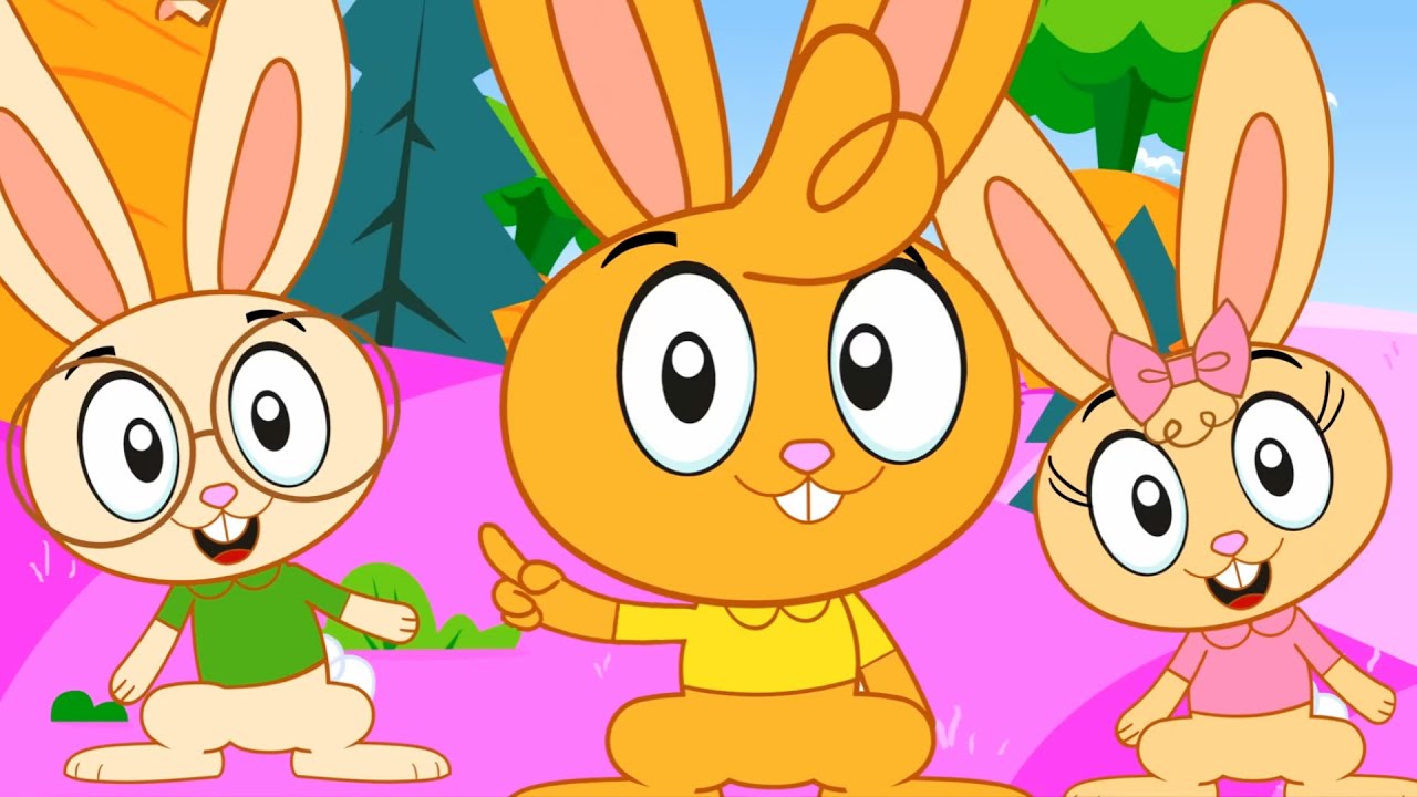 Coelhinhos dormindo | Cantiga infantil para crianças | HooplaKidz Brasil