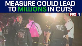 Dallas ballot measure to hire 900 new cops could require major cuts if approved