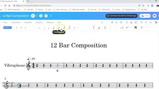 Video Tutorial for Flat.io 12 Bar Composition