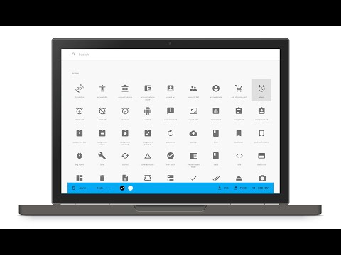How to use Material Icons with Prime Components