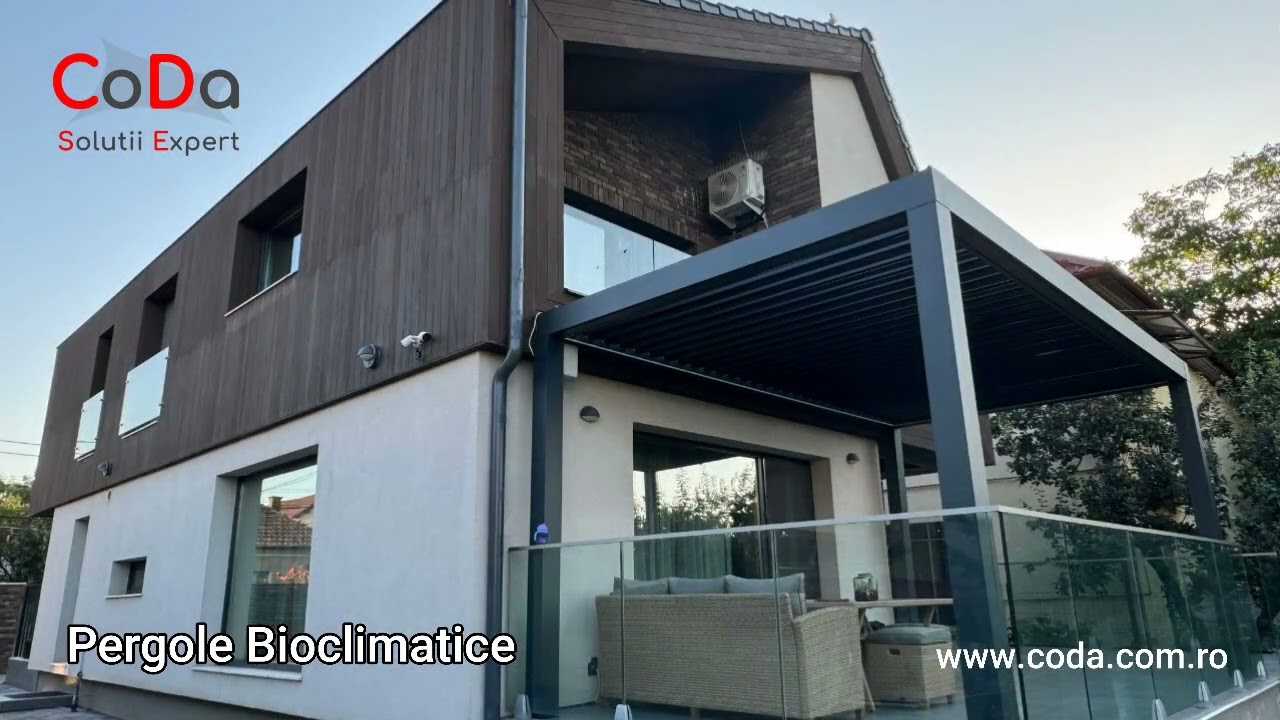 Pergole Bioclimatice – Soluția Modernă pentru Terasa Ta