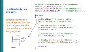 5. Structure of a C Program