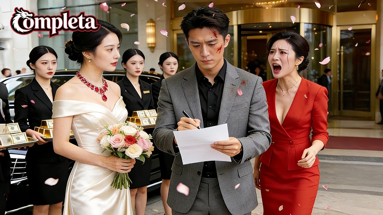 Esposa o vende por fama&riqueza;ele sorri e assina o divórcio!Verdade a faz ajoelhar e chorar—tarde!