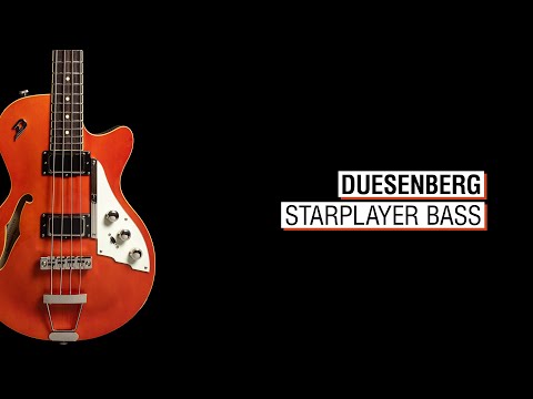 Duesenberg Starplayer Bass 'Vintage Orange'