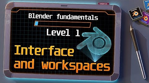 Blender 4.3 Fundamentals: Master the Interface & Workspaces [EN]