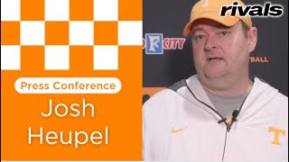 PRESS CONFERENCE Vols HC Josh Heupel meets with media ahead of Citrus Bowl