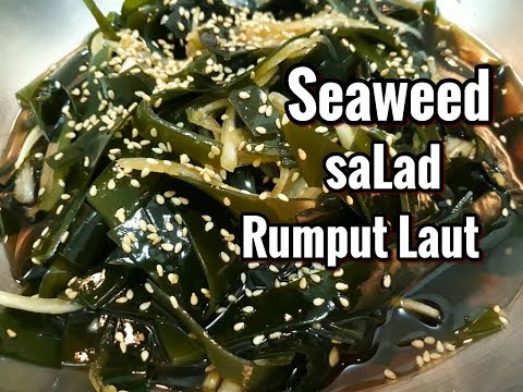 Video: Bagaimana Cara Membuat Salad Rumput Laut Dengan Stik Kepiting Dan Jagung?