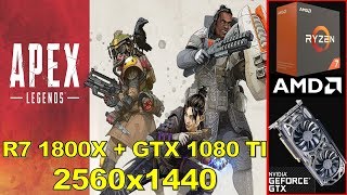 Apex Legends Battle Royale 2560x1440 GTX 1080TI Ryzen 7 1800X@4.05 Apex Legends Battle Royale 2560x1440 GTX 1080TI Ryzen 7 1800X@4.05
