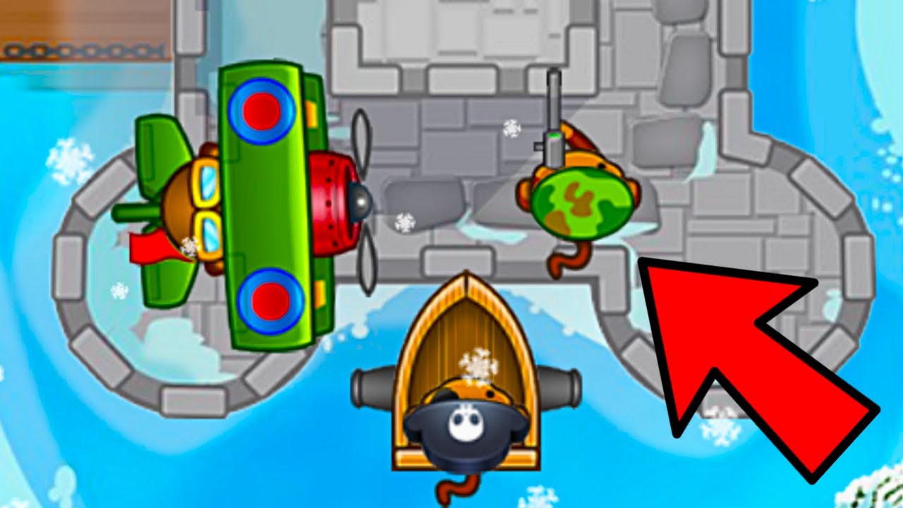 So I used this *NEW* INSANE strategy in Bloons TD Battles! - YouTube