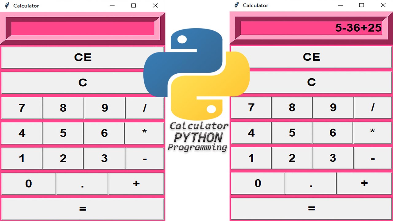 How to Create ||Calculator|| |GUI| ||For Loop|| in Python Language ...