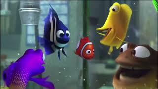 Finding Nemo (2003) Gill Helps Nemo Out