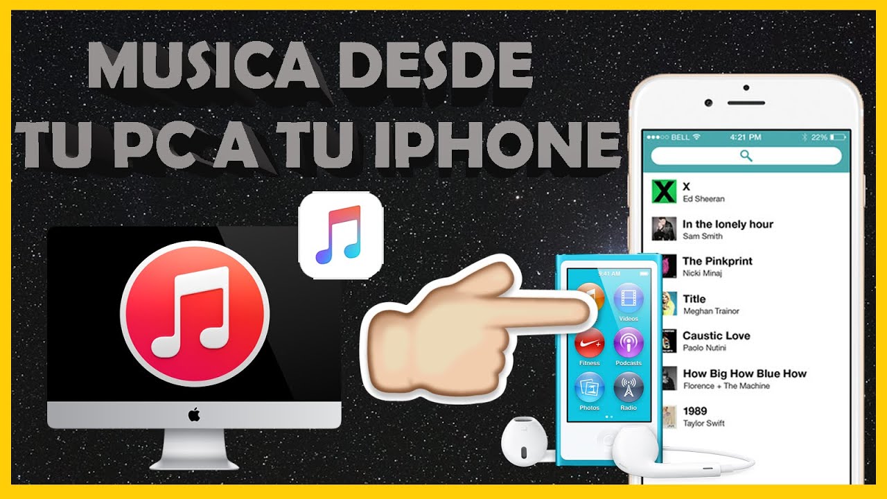 Como pasar musica a tu iphone ipod o ipad 2016 desde pc descargar