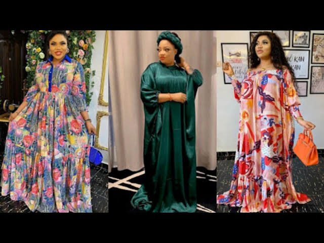 Chiffon Short Gown Styles for Materials | TikTok