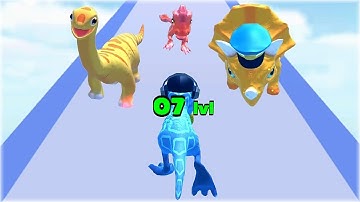 MAX LEVEL in Dino Evolution Game!