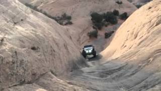 Hell's Gate, Moab. Dan making it look easy!