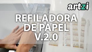 Refiladora de Papel Caseira versão 2.0