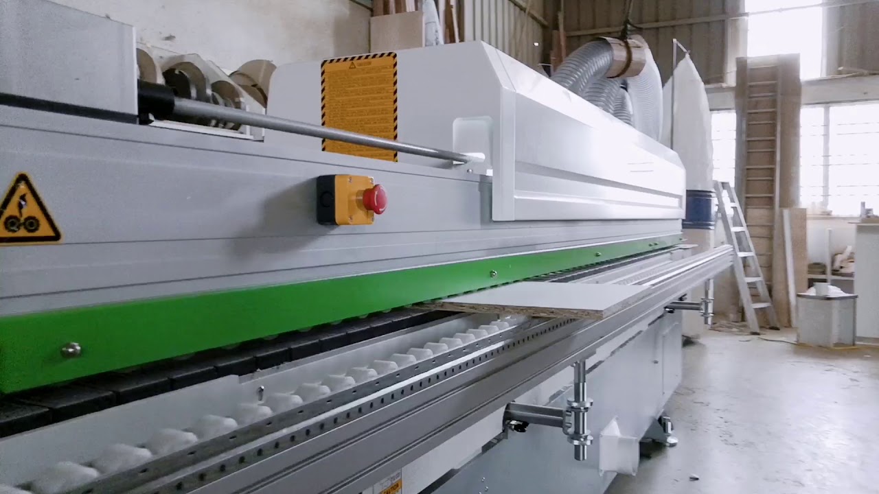 New 2020 ABS edge banding machine in Kitchen Story production line to