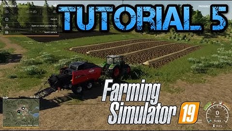 Farming Simulator 19 Tutorial 5 Bailing!