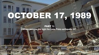 On october 17, 1989, at 5:04 pm a magnitude m6.9 earthquake struck
near loma prieta, california. it was tragic reminder of the
destructive power earthqu...