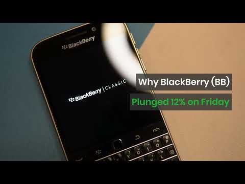 Why BlackBerry (BB)