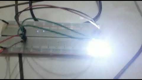 Arduino ile polis çakar devresi