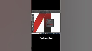 How to create 3d logo in illustrator #short #illustrator #3dlogo #youtubeshort
