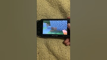 minecraft on the psp, updated version