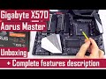 Gigabyte X570 Aorus Master - Unboxing + Complete features description