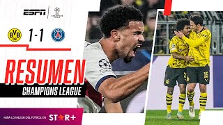 Thumbnail for ¡LOS PARISINOS IGUALARON EN ALEMANIA Y CLASIFICARON CON LO JUSTO! | B. Dortmund 1-1 PSG | RESUMEN