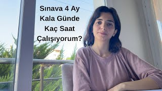 Günde Kaç Saat Çalışıyorum? | KPSS'ye 4 Ay Kala  Haftalık Program