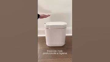 Lixeira com sensor de toque da Shopee. ✨ #shorts #achadinhoshopee #comprasonline #shopeeshorts