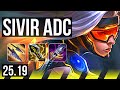 SIVIR &amp; Renata Glasc vs CAITLYN &amp; Thresh (ADC) | 14/1/4, Legendary | EUW Master | 25.19