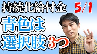 【青色限定】持続化給付金 青色申告者は3つの選択肢から有利なもの選べる！【フリーランス100万円】