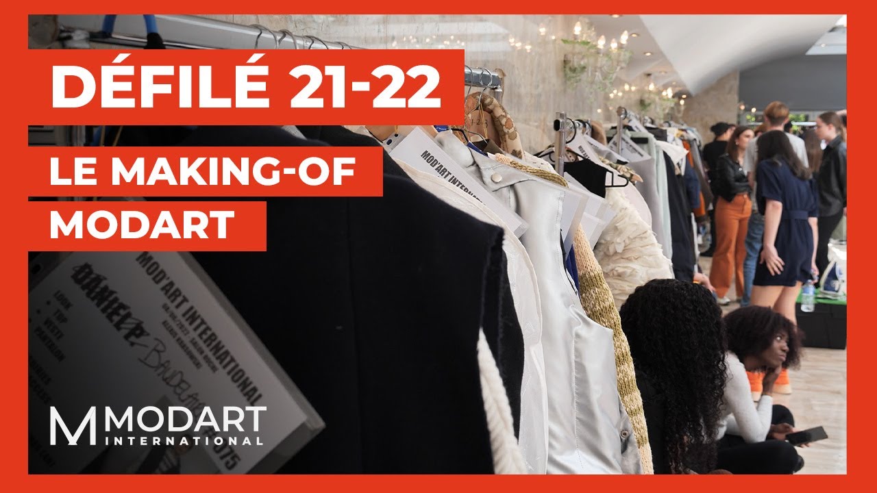 Modart MODART International | Making-of - Défilé 2021-2022 - YouTube