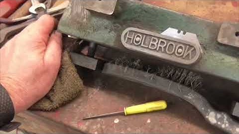 Holbrook B9 rebuild, Part 3, The headstock