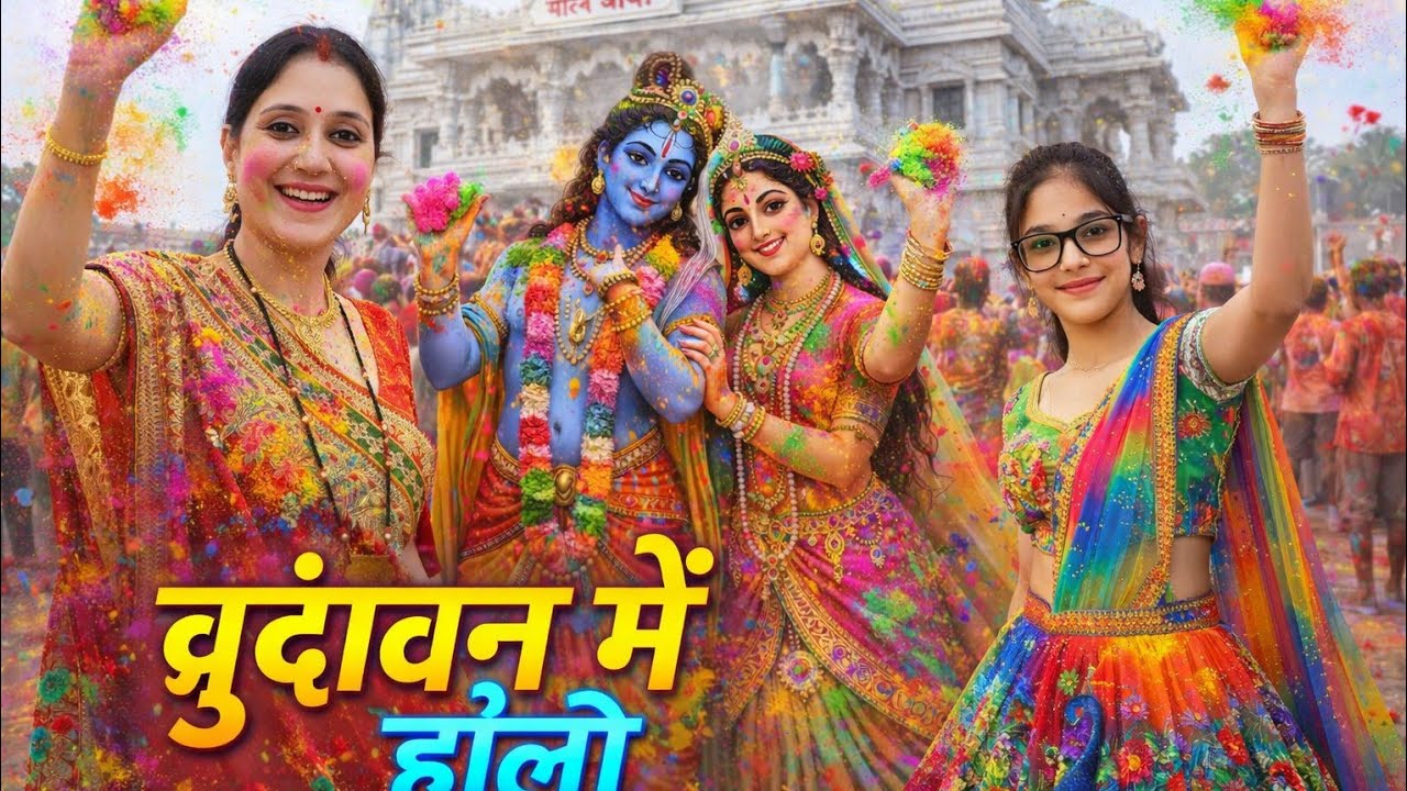 Kirti Sharma is live सभी को होली की हार्दिक शुभकामनाएं राधे राधे जयश्री कृष्णा 