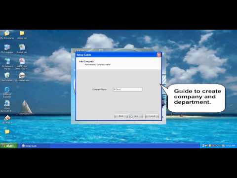 ZKTime net tutorial Chapter 2  Login the System and Quick Start