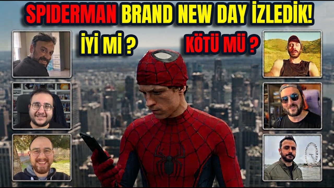 SPIDERMAN BRAND NEW DAY FİLMİNİ İZLEDİK! İŞTE YORUMLAR! @KayaogluDost @EnisKirazogluvideolar 