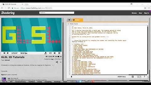 Introduction to ShaderToy