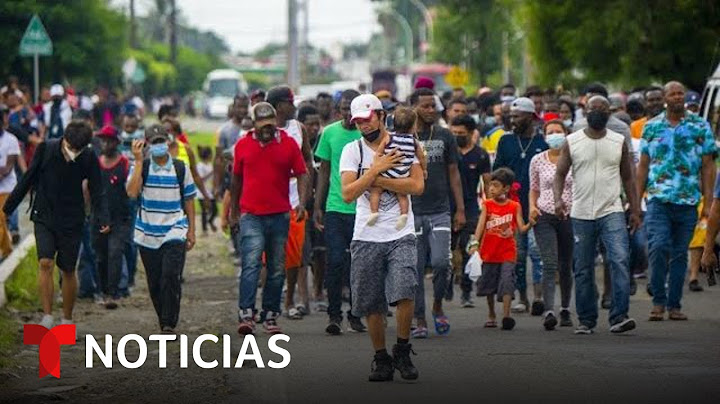 Migrantes preparan marcha masiva rumbo a EE.UU. | Noticias Telemundo