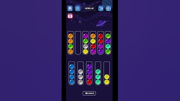 Game Ball Sort Puzzle Level-40. #game #gameplay