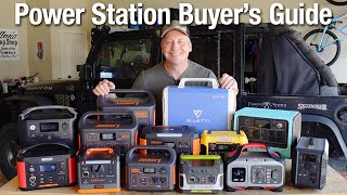 Power Station/Solar Generator Overlanding Buyer's Guide