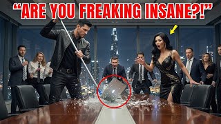 Single Dad Janitor Smashed the CEO’s Laptop — Then the Secret Inside Shocked the Entire Boardroom